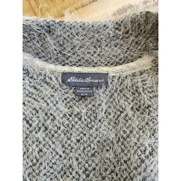 Eddie Bauer Aztec Cardigan Duster Women’s Size M Tribal Southwestern Cabin - Picture 6 of 10